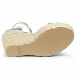 Allegra K Shoes Women's Open Toe Espadrille Wedges Platform Sandals