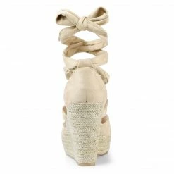 Allegra K Women's Lace Up Espadrilles Wedges Sandals Shoes