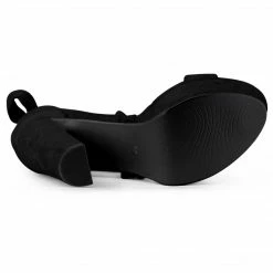 Allegra K Women's Lace Up Platform Heels Sandals