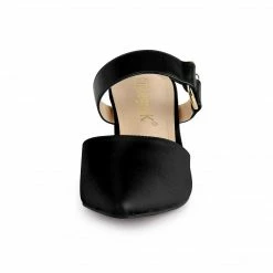 Allegra K Shoes Women's Pointed Toe Chunky Heel Dress Mules Pumps 32 Allegra K Shoes Women's Pointed Toe Chunky Heel Dress Mules Pumps