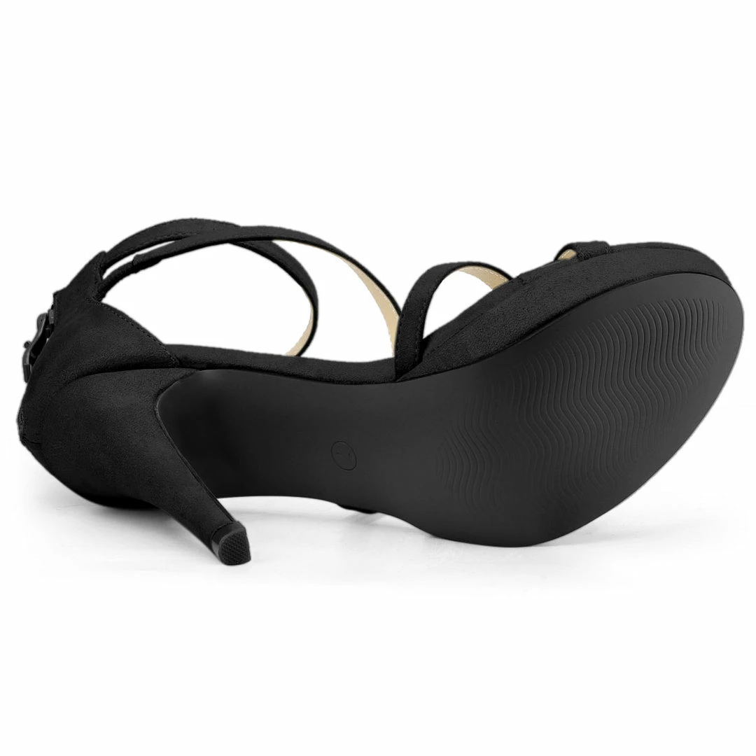 Allegra K Shoes Women's Stiletto Heel Zipper Platform Ankle Strap Sandals 19 Allegra K Shoes Women's Stiletto Heel Zipper Platform Ankle Strap Sandals