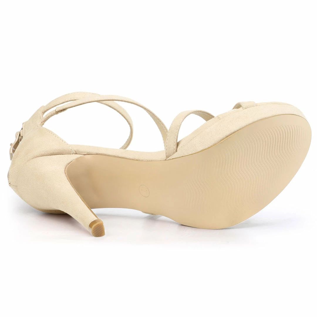 Allegra K Shoes Women's Stiletto Heel Zipper Platform Ankle Strap Sandals 13 Allegra K Shoes Women's Stiletto Heel Zipper Platform Ankle Strap Sandals