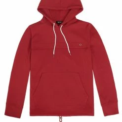 Allegra K Men Pullover Hoodies Pocket Casual Blend Sport Solid Hooded Sweatshirt