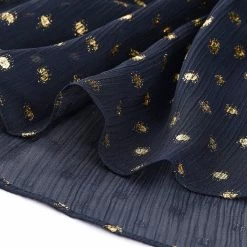 Allegra K Metallic Dot Print Sleeveless Ruffle Dress 57 Allegra K Metallic Dot Print Sleeveless Ruffle Dress