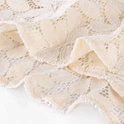 Allegra K Short Sleeve Contrast Trim Ruffled Floral Lace Dress 15 Allegra K Short Sleeve Contrast Trim Ruffled Floral Lace Dress