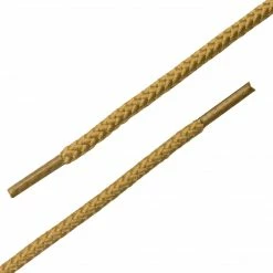 Allegra K 2 Pairs Unisex Thick Solid Colors Round Shoelaces For Leather Shoes Boots