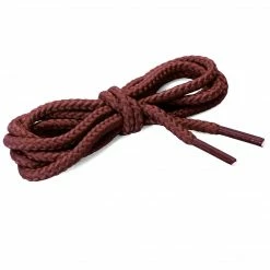Allegra K 2 Pairs Unisex Thick Solid Colors Round Shoelaces For Leather Shoes Boots