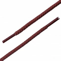 Allegra K 2 Pairs Unisex Thick Solid Colors Round Shoelaces For Leather Shoes Boots