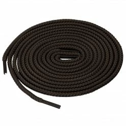 Allegra K 2 Pairs Unisex Thick Solid Colors Round Shoelaces For Leather Shoes Boots