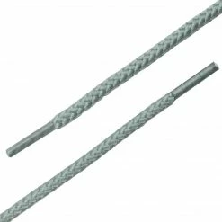 Allegra K 2 Pairs Unisex Thick Solid Colors Round Shoelaces For Leather Shoes Boots