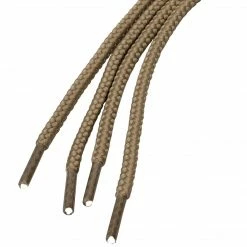 Allegra K 2 Pairs Unisex Thick Solid Colors Round Shoelaces For Leather Shoes Boots