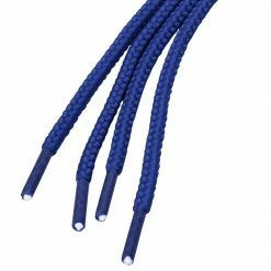 Allegra K 2 Pairs Unisex Thick Solid Colors Round Shoelaces For Leather Shoes Boots