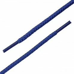 Allegra K 2 Pairs Unisex Thick Solid Colors Round Shoelaces For Leather Shoes Boots