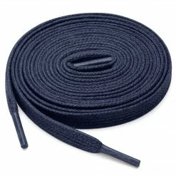 Allegra K 2 Pairs Waxed Cotton Leather Boots Casual Shoes Flat Shoelaces For Men Women