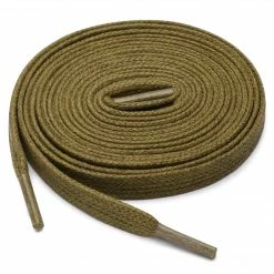 Allegra K 2 Pairs Waxed Cotton Leather Boots Casual Shoes Flat Shoelaces For Men Women