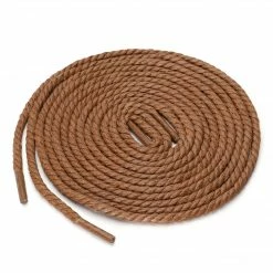 Allegra K 2 Pairs Round Rope Waterproof Braided Waxed Shoelaces For Casual Dress Boots Shoes Accessories