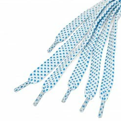 Allegra K 3 Pairs Double Layer Polka Dot Flat Hollow Shoelaces For Casual Sneakers Sports Shoes Accessories