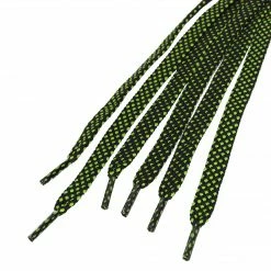 Allegra K 3 Pairs Double Layer Polka Dot Flat Hollow Shoelaces For Casual Sneakers Sports Shoes Accessories