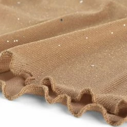 Allegra K Long Sleeve Ruffles Mesh Tops With Spaghetti Strap Camisole