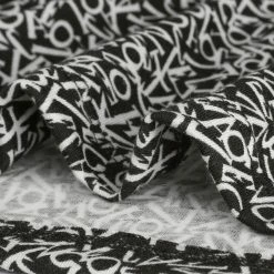 Allegra K Mock Neck Sleeveless Letter Printed Crop Tank Top