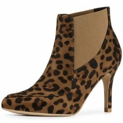 Allegra K Shoes Women Pointed Toe Stiletto High Heel Chelsea Booties 56 Allegra K Shoes Women Pointed Toe Stiletto High Heel Chelsea Booties