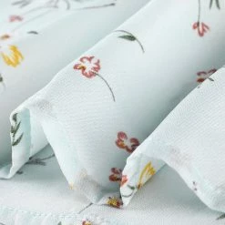 Women Allegra K Spaghetti Strap Twist Front Keen Length Dress