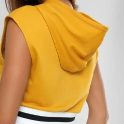 Allegra K Sleeveless Hooded Crop Tank Top Women 15 Allegra K Sleeveless Hooded Crop Tank Top Women