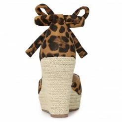 Allegra K Women's Espadrilles Tie Up Ankle Strap Wedge Sandals 46 Allegra K Women's Espadrilles Tie Up Ankle Strap Wedge Sandals