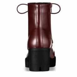 Allegra K Women's Platform Chunky Heel Combat Boots