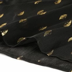 Allegra K Cut Out Long Sleeve Chiffon Blouses With Stand Collar In Metallic Dots Women 21 Allegra K Cut Out Long Sleeve Chiffon Blouses With Stand Collar In Metallic Dots Women