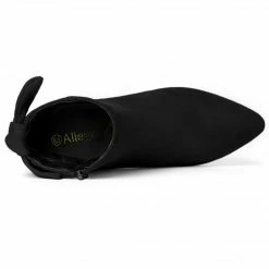 Allegra K Shoes Women's Pointed Toe Stiletto Heel Ankle Boots 43 Allegra K Shoes Women's Pointed Toe Stiletto Heel Ankle Boots