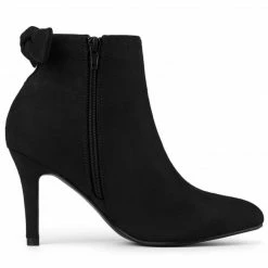 Allegra K Shoes Women's Pointed Toe Stiletto Heel Ankle Boots 45 Allegra K Shoes Women's Pointed Toe Stiletto Heel Ankle Boots