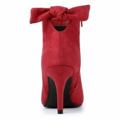 Allegra K Shoes Women's Pointed Toe Stiletto Heel Ankle Boots 28 Allegra K Shoes Women's Pointed Toe Stiletto Heel Ankle Boots