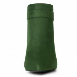 Allegra K Shoes Women's Stiletto Heel Chelsea Ankle Booties