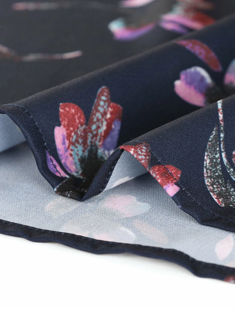 Allegra K Floral Mock Neck Long Sleeve Blouse Women 21 Allegra K Floral Mock Neck Long Sleeve Blouse Women