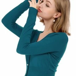 Allegra K Smocked Waist Peplum Pullover Jumper Women