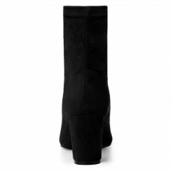 Allegra K Women's Front Zipper Chunky High Heel Ankle Boots Shoes 42 Allegra K Women's Front Zipper Chunky High Heel Ankle Boots Shoes