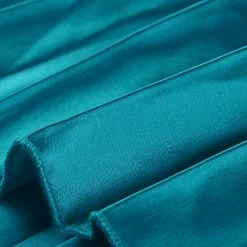 Allegra K Skirts Women's Elastic Waist Party Metallic Shiny Accordion Pleated Midi Skirt