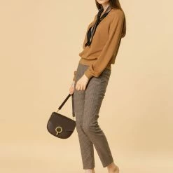 Allegra K Ribbed Pullover Sweater With Lantern Sleeves Women 91 Allegra K Ribbed Pullover Sweater With Lantern Sleeves Women