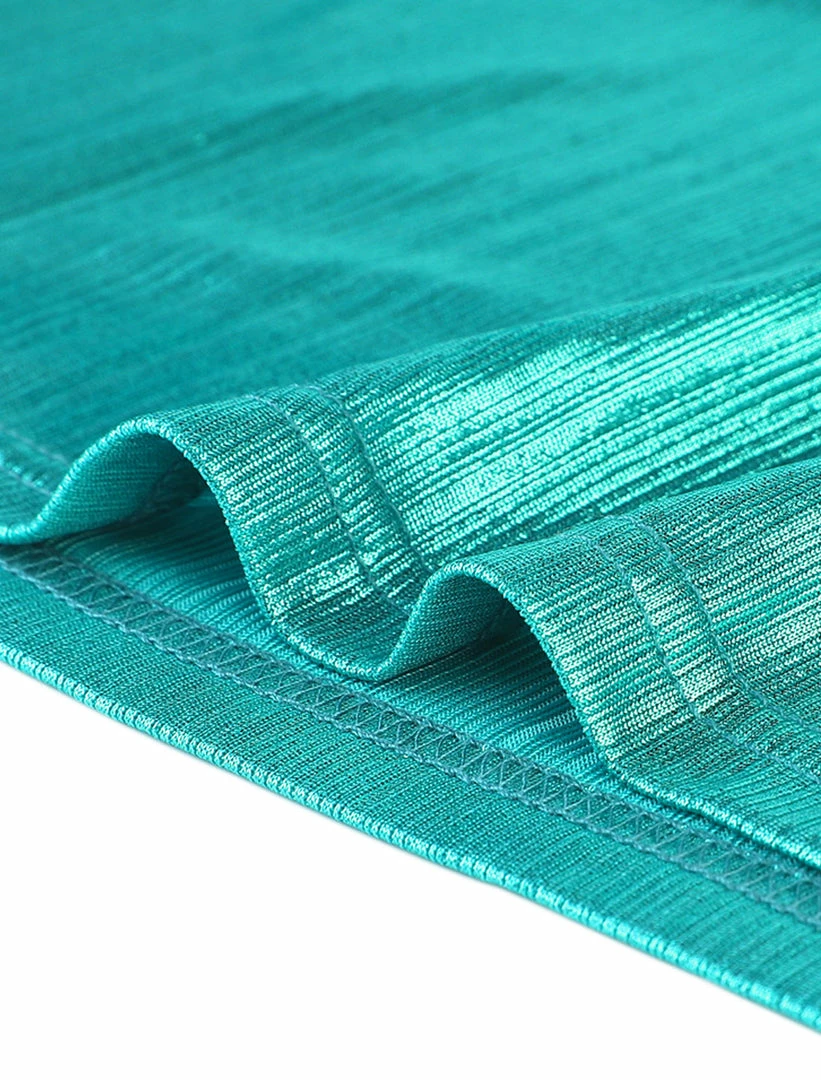 Allegra K U Neck Stretchy Slim Fit Metallic Tank Top Tops & Blouses 45 Allegra K U Neck Stretchy Slim Fit Metallic Tank Top Tops & Blouses