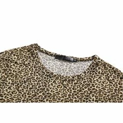 Allegra K Men's Prints Shirts Round Neck Pattern Short Sleeve T Shirt