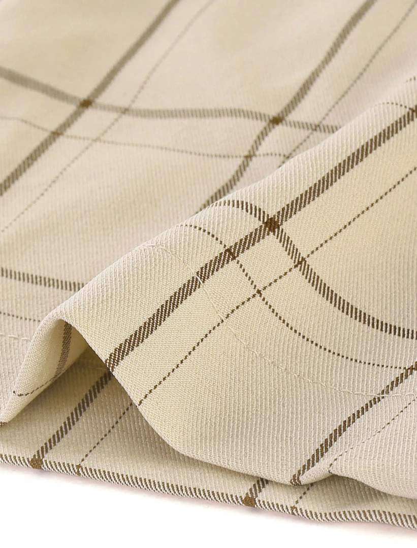 Allegra K Women's Plaid Trousers Pockets Straight Leg Pants 39 Allegra K Women's Plaid Trousers Pockets Straight Leg Pants