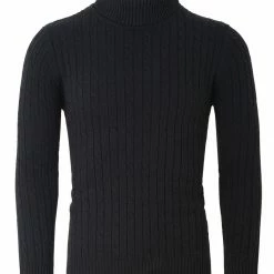 Allegra K HZ161106 R10 Men Turtleneck Long Sleeves Pullover Cable Knitted Sweater 40 Allegra K HZ161106 R10 Men Turtleneck Long Sleeves Pullover Cable Knitted Sweater