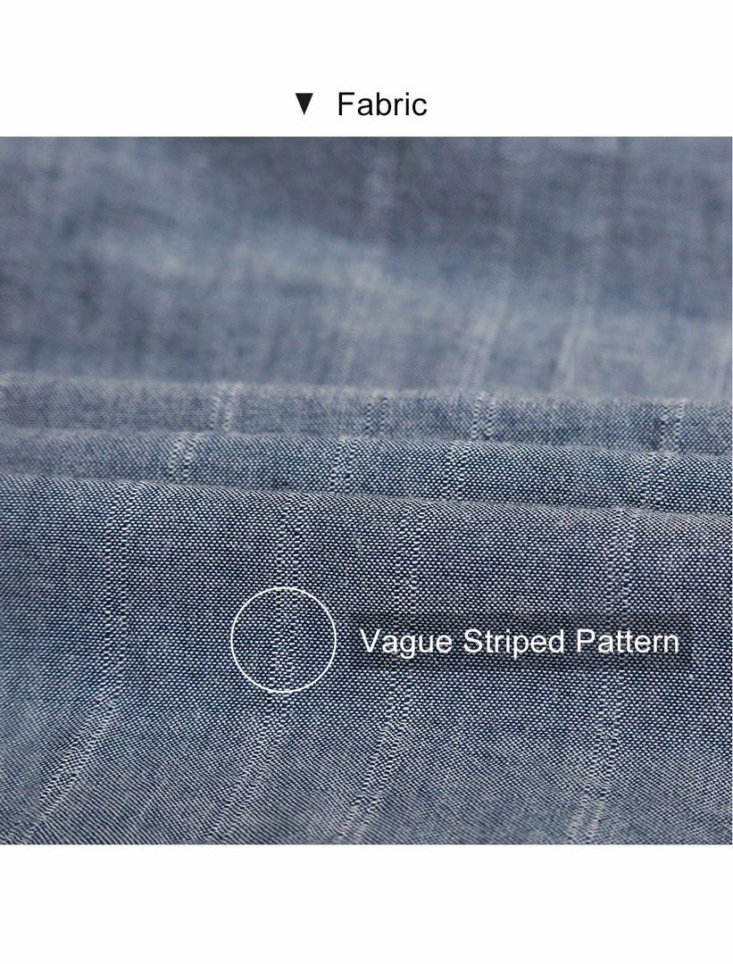 Allegra K Men Banded Collar Shirt Washed Cotton Long Sleeve Casual Button Down Shirts 14 Allegra K Men Banded Collar Shirt Washed Cotton Long Sleeve Casual Button Down Shirts