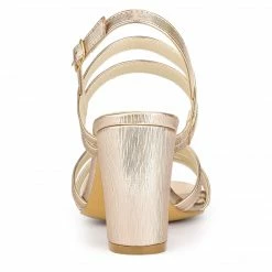 Allegra K Women's Open Toe Block High Heels Ankle Strap Sandals Shoes