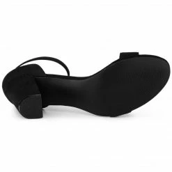 Allegra K Women's Open Toe Ankle Strap Chunky High Heel Sandals Shoes 43 Allegra K Women's Open Toe Ankle Strap Chunky High Heel Sandals Shoes