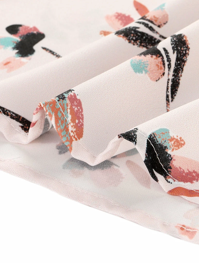 Allegra K Floral Mock Neck Long Sleeve Blouse Women 15 Allegra K Floral Mock Neck Long Sleeve Blouse Women