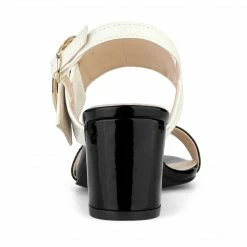 Allegra K Women's Slingback Block High Heel Sandals Shoes