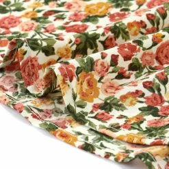 Allegra K Women's Floral Elastic Waist Sleeveless A-Line Dress