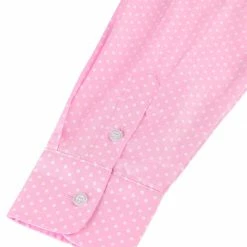 Allegra K Men's Shirts Long Sleeve Polka Dots Prints Slim Fit Button Up Casual Shirt 91 Allegra K Men's Shirts Long Sleeve Polka Dots Prints Slim Fit Button Up Casual Shirt